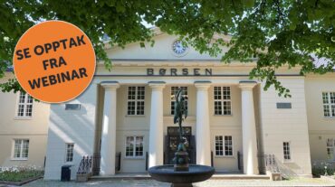 Se opptak fra webinar med Alfred Berg