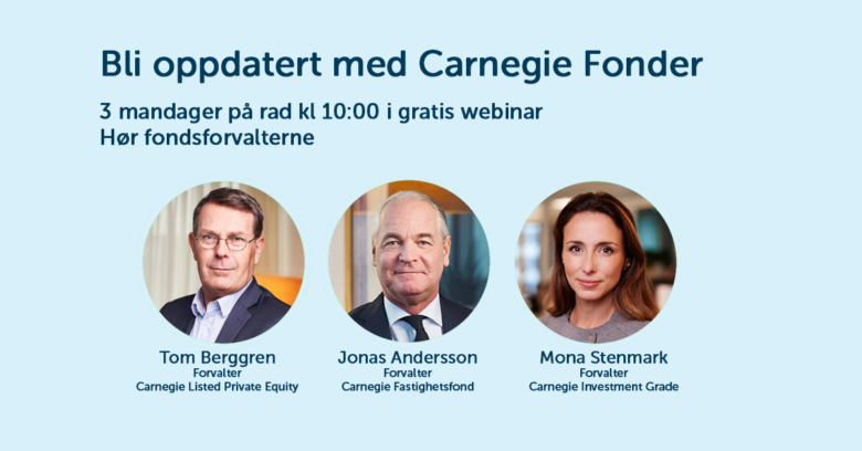 Invitasjon til webinarer