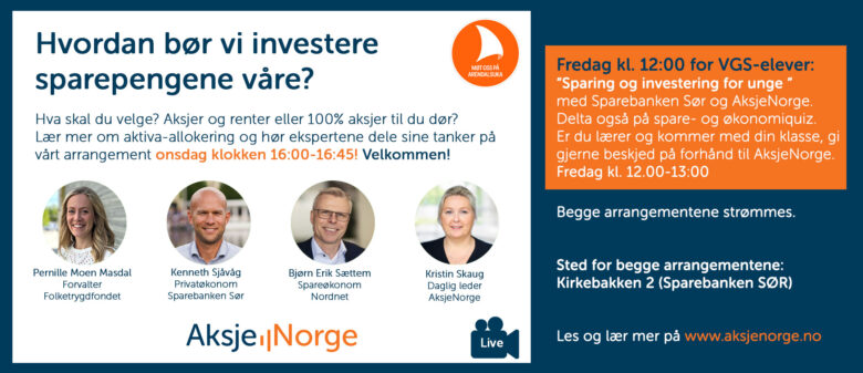 Følg oss direkte fra Arendalsuka