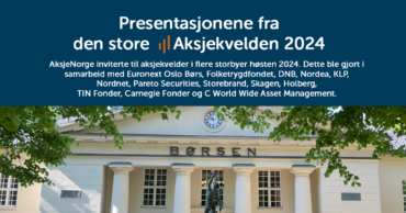 Presentasjoner fra aksjekveldene
