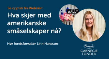Nytt webinar om USA-aksjer