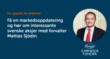 Markedsoppdatering med Carnegie