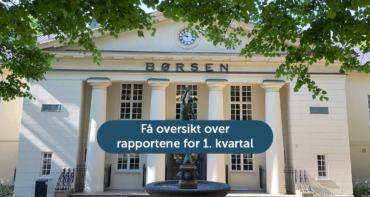 Denne ukens selskapstall